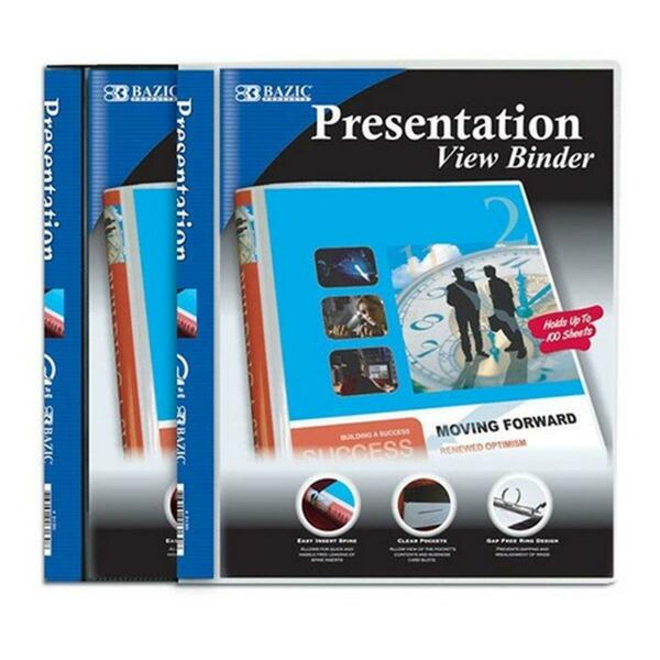 Bazic Products Bazic 10-Pockets Presentation Book, 24PK 3129